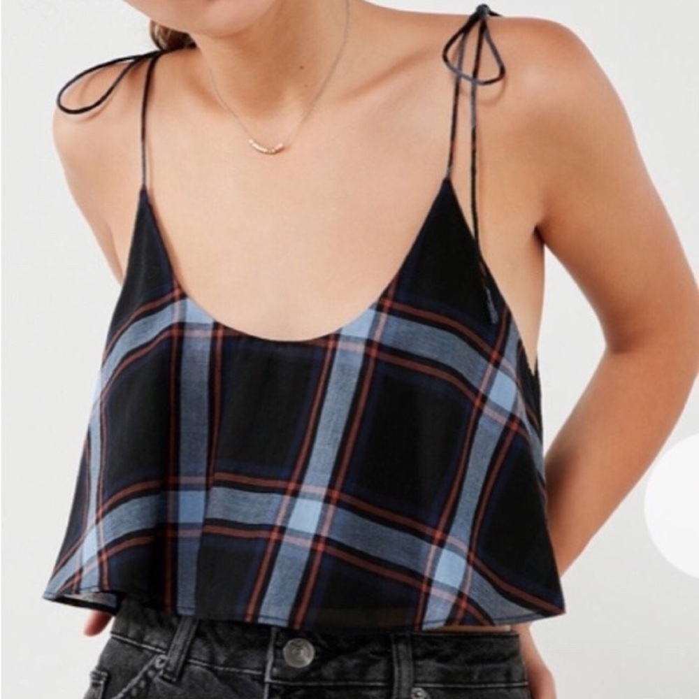 BDG Cutie Cropped Cami in blue